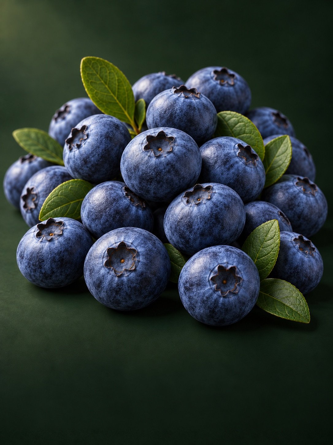 Fresh blueberries